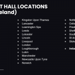 student hall locations