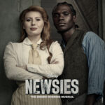 Bronté Barbé and Michael Ahomka-Lindsay as Katherine Plumber and Jack Kelly in Newsies, credit Seamus Ryan_1080X1080_456