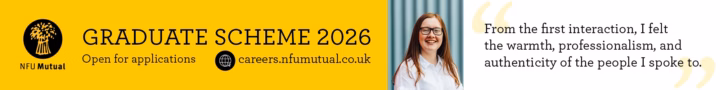 NFU Mutual Graduate Scheme 2026